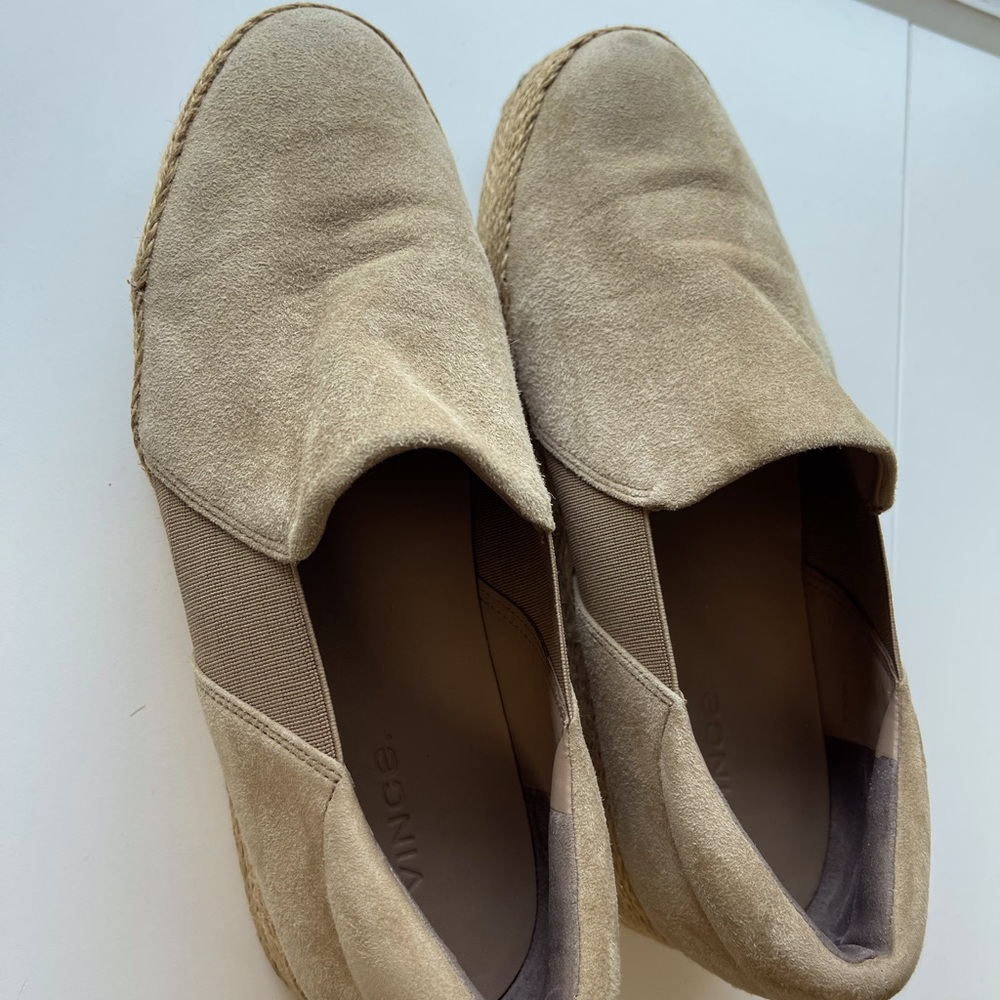 VINCE Warren slip on espadrilles